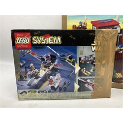 Lego System - three sets comprising Fort Legorado 6769; Star Wars X-Wing Fighter 7140; and Rock Raiders 4950; all boxed (3)