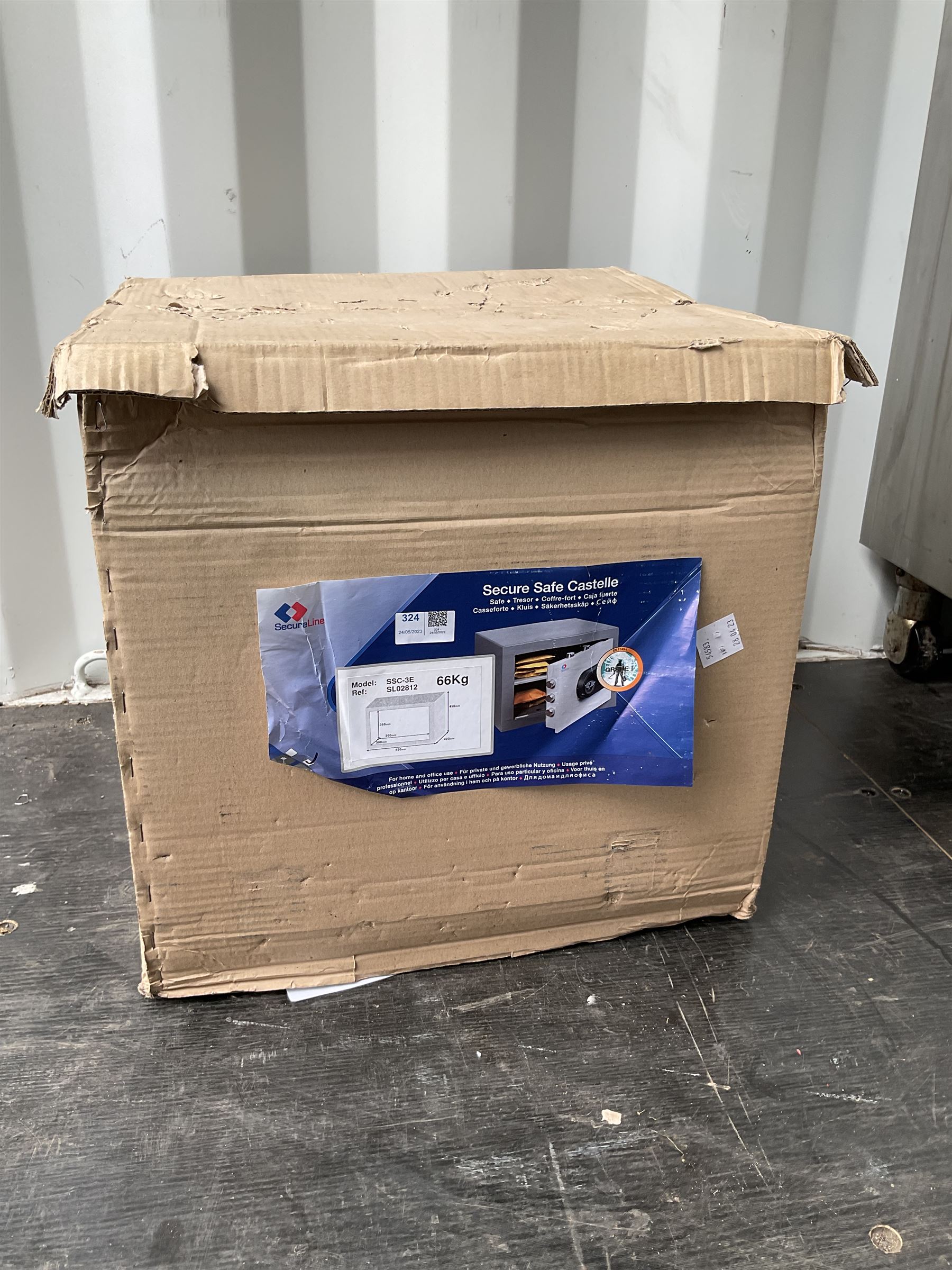SecureLine combination safe - unused - THIS LOT IS TO BE COLLECTED BY APPOINTMENT FROM DUGGLEBY STORAGE, GREAT HILL, EASTFIELD, SCARBOROUGH, YO11 3TX