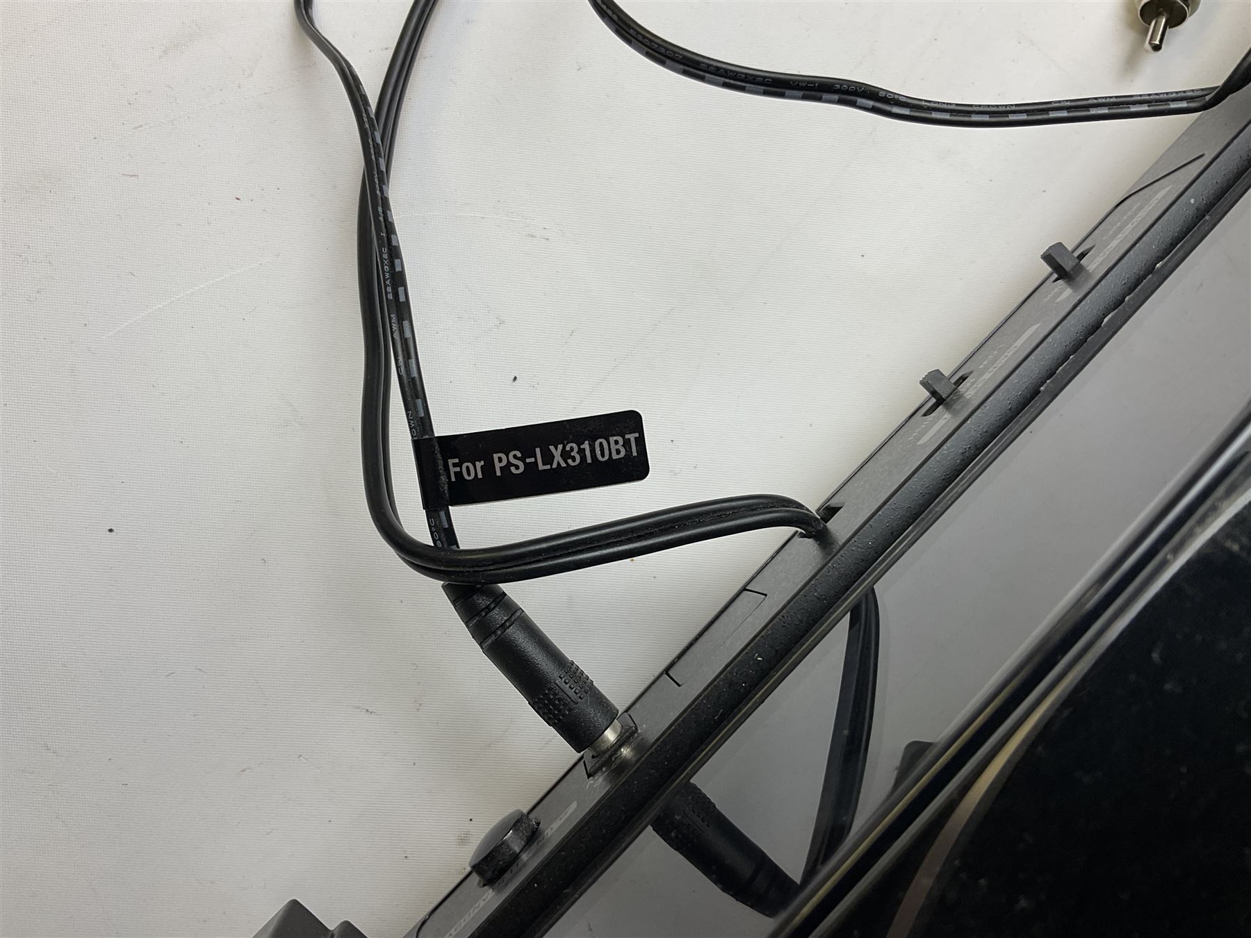 Sony PS1X310BT record player with original 2019 invoice; and quantity of sheet music in carrying case 