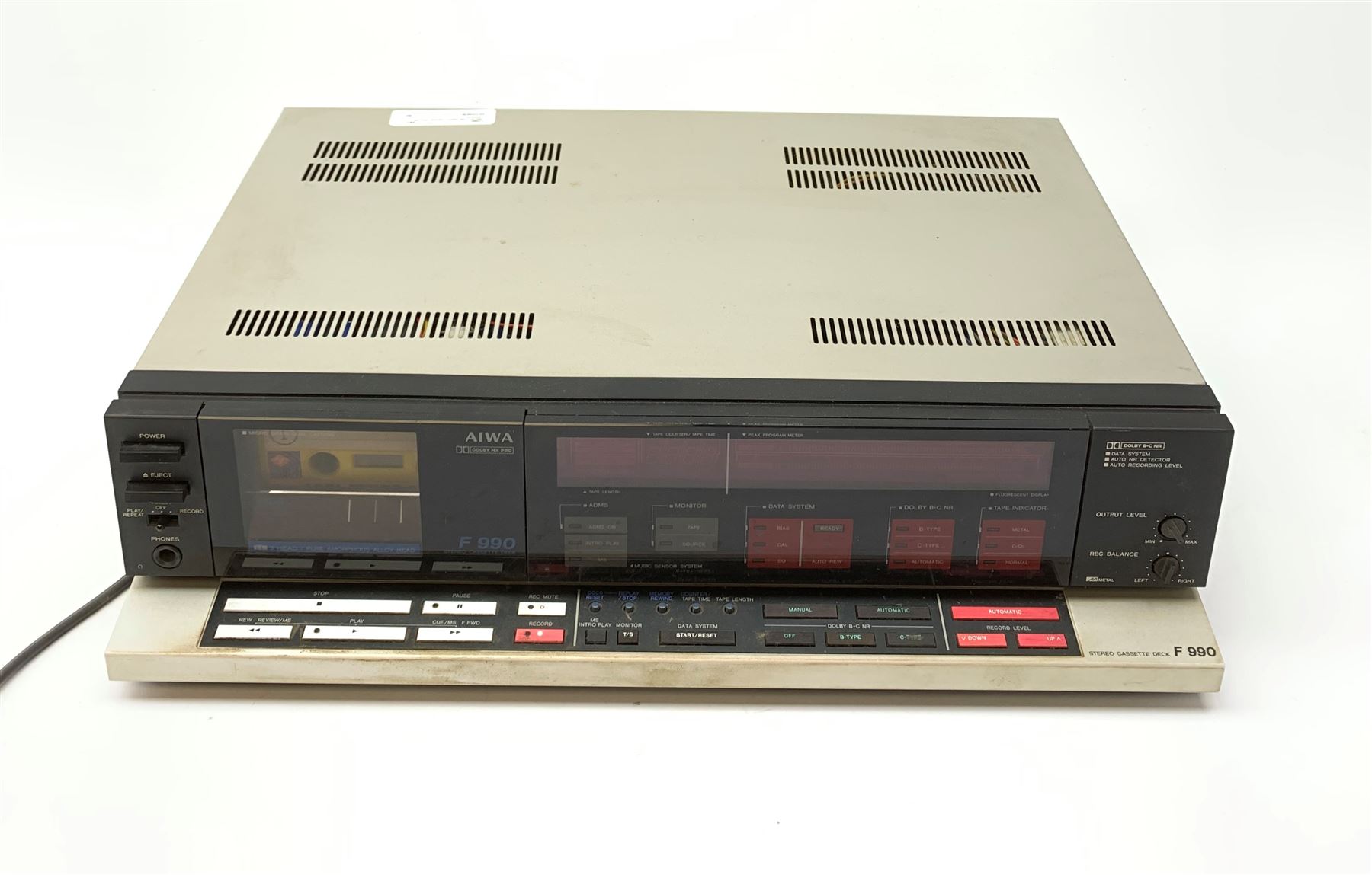 Aiwa ADF990 Stereo Cassette Deck with original box The Record Sale