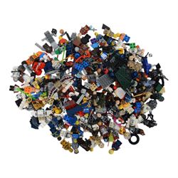 Collection of Lego Minifigures, Lego Dimensions figures and other accessories, including Star Wars, Lego Movie, DC Comics, Marvel characters etc
