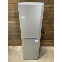 Beko half and half fridge freezer