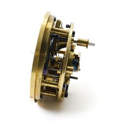 Grant & Son of Carlisle- Fine late 19th century 56 hours (2-day) Marine Chronometer, c1880, in a lockable mahogany brass bound box numbered 5602, with a separate glazed viewing lid and decorative brass shield inset to the top, with a 3-1/2