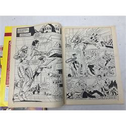 Spider-Man comics (1982-1985) nos 500-527, 529-535, 537-552, 579-602, 604-614, 620-626, and 628-631 (97)