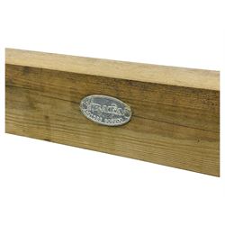 Two wooden gates with post hinges and latches