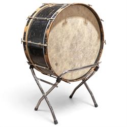 1930s Carlton Standard large concert bass drum, with Remo Fiberskyn 2 head, wooden shell a...