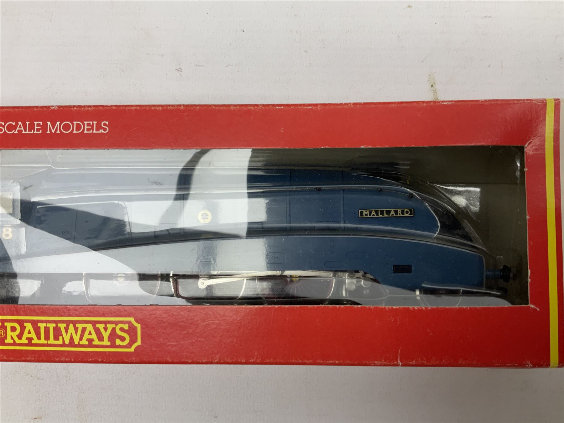Hornby '00' gauge - NRM Collection Merchant Navy Class 4-6-2 locomotive 'Ellerman Lines' No.35029; boxed with slip case; LNER Class A4 4-6-2 locomotive 'Mallard' No.4468; boxed; and Class 9F 2-10-0 locomotive 'Evening Star' No.92220; boxed (3)