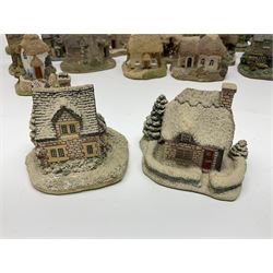 Thirty Lilliput lane, to include Hill Top, Bottle Oven, April Cottage, Thimble Cottage, Honeysuckle III, Gullivers Pantry etc