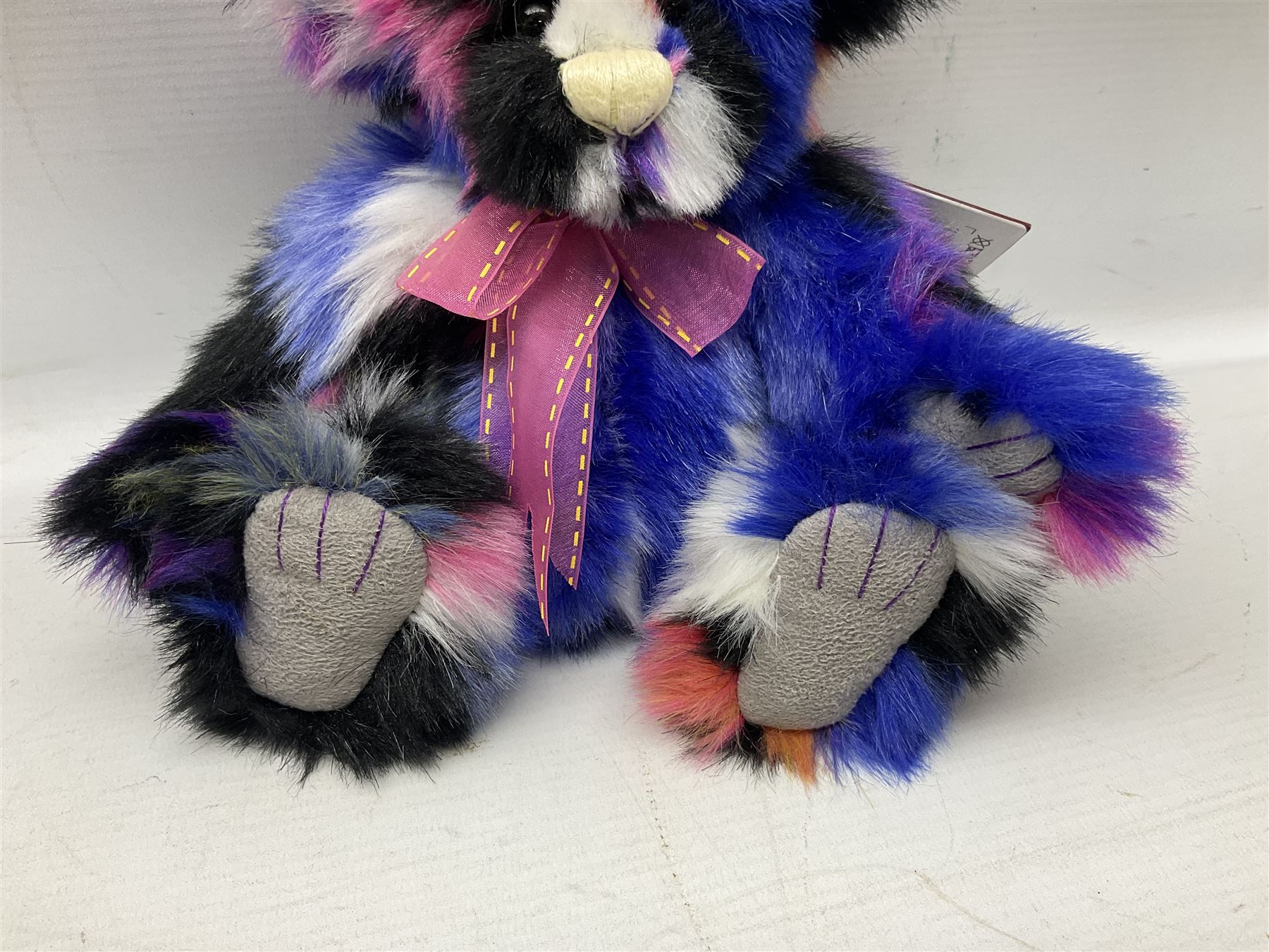 Charlie Bears - limited edition 'Jack' CB2052530 and 'Jill' CB2052540 No.110/1000 with labels; and 'Blotch' CB2170210 with labels (3)
