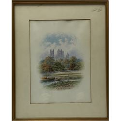 George Fall (British 1845-1925): Marygate Landing York, watercolour signed 29cm x 21cm