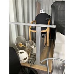 Job lot of office furniture, chairs, filing cabinets,desk fans, suspension files, pens, pedestals etc - THIS LOT IS TO BE COLLECTED BY APPOINTMENT FROM DUGGLEBY STORAGE, GREAT HILL, EASTFIELD, SCARBOROUGH, YO11 3TX