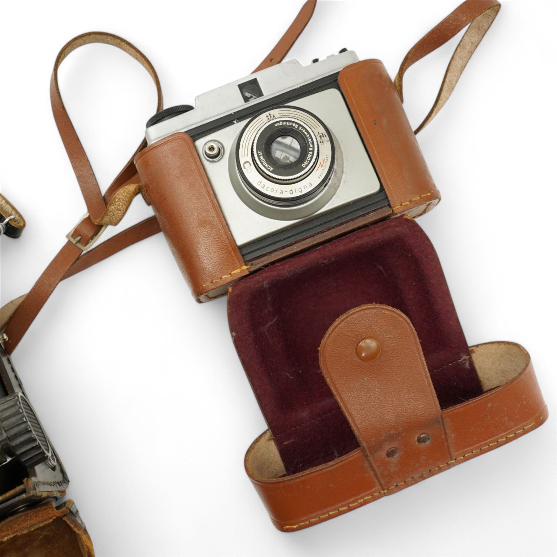 Mamiya C3 Professional camera; together with a Thorton Pickard Ruby Horizonal camera and one other, two in original cases, with accessories