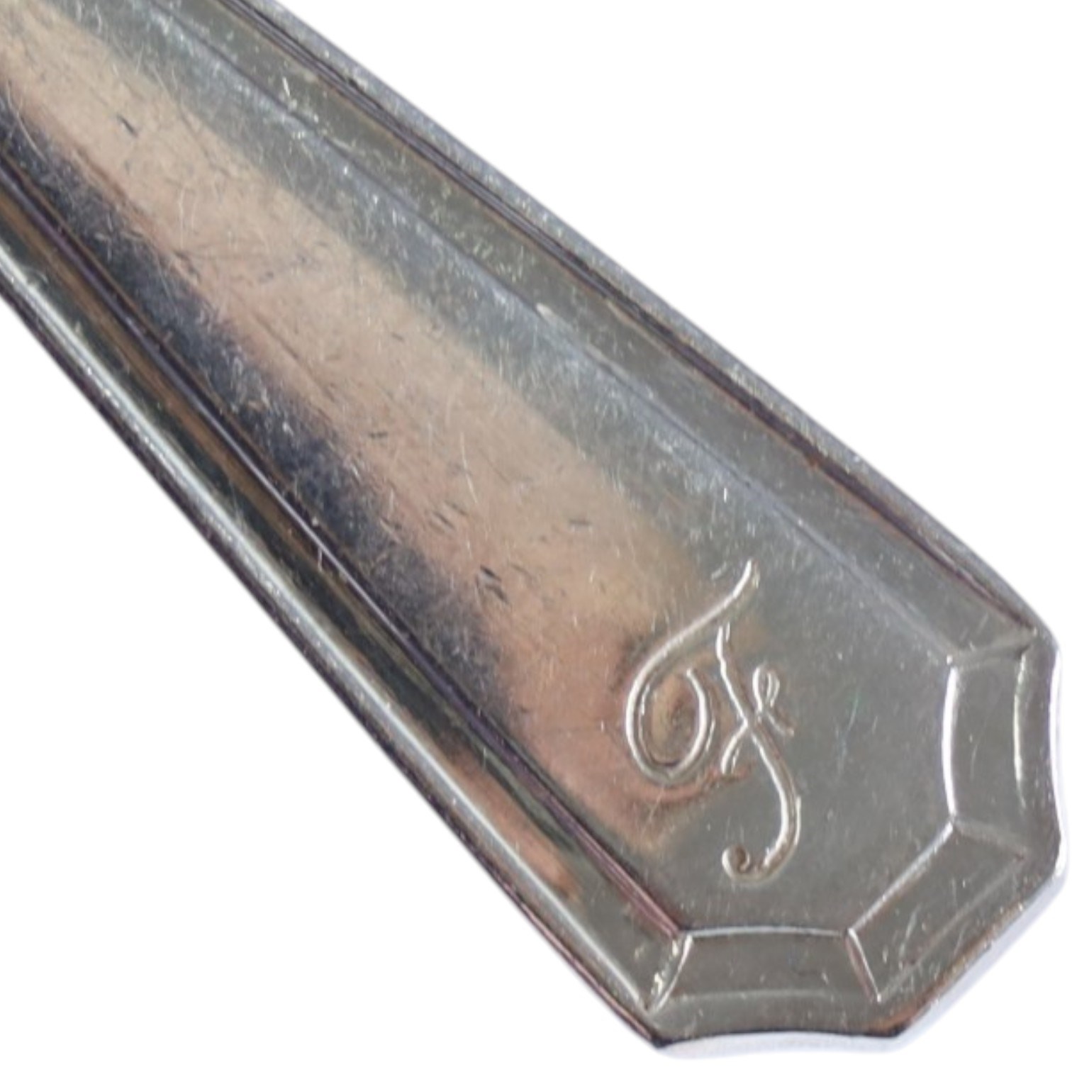 Silver napkin ring, hallmarked, together with silver plated canteen of cutlery and further silver plated wares