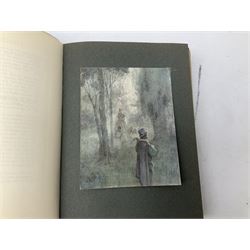 Shakespeare, William: Shakespeare's Comedy of Twelfth Night, or What You Will, illustrated by William Heath Robinson, Andersen, Hans Christian: Hans Andersen's Fairy Tales, illustrated by William Heath Robinson, Barrie, J.M: Peter Pan in Kensington Gardens, illustrated by Arthur Rackham, Sitwell, Sacherverell: Dance of The Quick and the Dead' and Johann Wolfgang von Goethe. Iphigenie auf Tauris