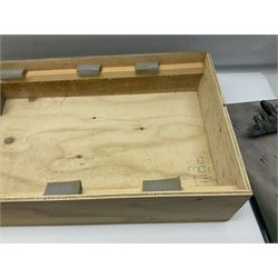 Diverse Images Aircraft Collection hand crafted English pewter model of a Stirling Airborne Assault Diorama with Horsa MKI and Stirling MKIV aircraft; 1:144 scale, signed Mike Daucey; limited edition plaque No.16/50; 36 x 60cm; in wooden box