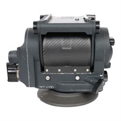 O'Connor 2560 Fluid Head serial no. C1260-2003, with accessories to include pan handle, MOY/Mitchell base plate and tie-down, 150mm bowl adapter and tie-down, quick release base plate and Arri 300mm bottom plate, in custom cut flight case 