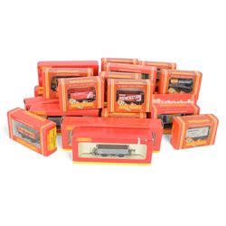 Thirty Hornby '00' gauge goods and tank 