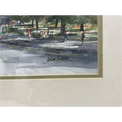 John Sibson (British 1942-): Harrogate, watercolour signed 32cm x 42cm