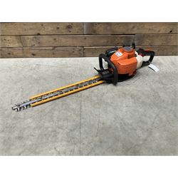 Husqvarna 141 petrol chainsaw and a Husqvarna 226HD75S petrol hedge cutter