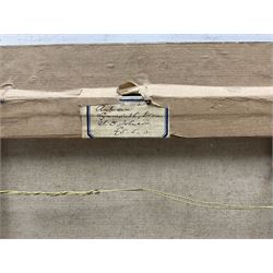 Sidney Yates Johnson (British fl.1890-1926): 'Lynmouth - Devon' Landscapes, pair oils on canvas signed with monogram, titled verso 45cm x 26cm (2)