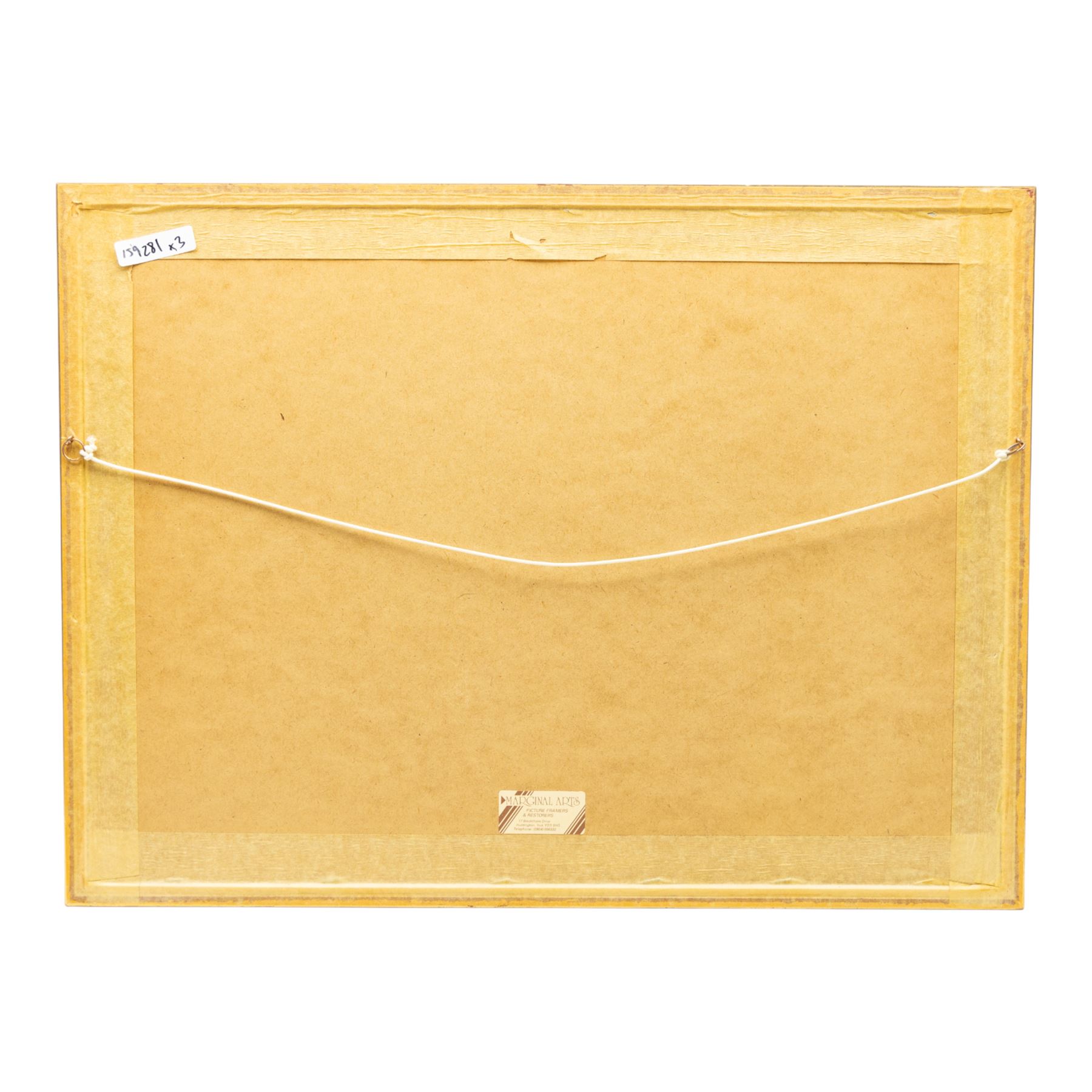 Charles Henry Clifford Baldwin (British 1849-1943): Woodland Lake Scene with Birds and Pheasants, set three watercolours signed max 45cm x 29cm (3) 
Notes: Baldwin was a longstanding artist for Royal Worcester