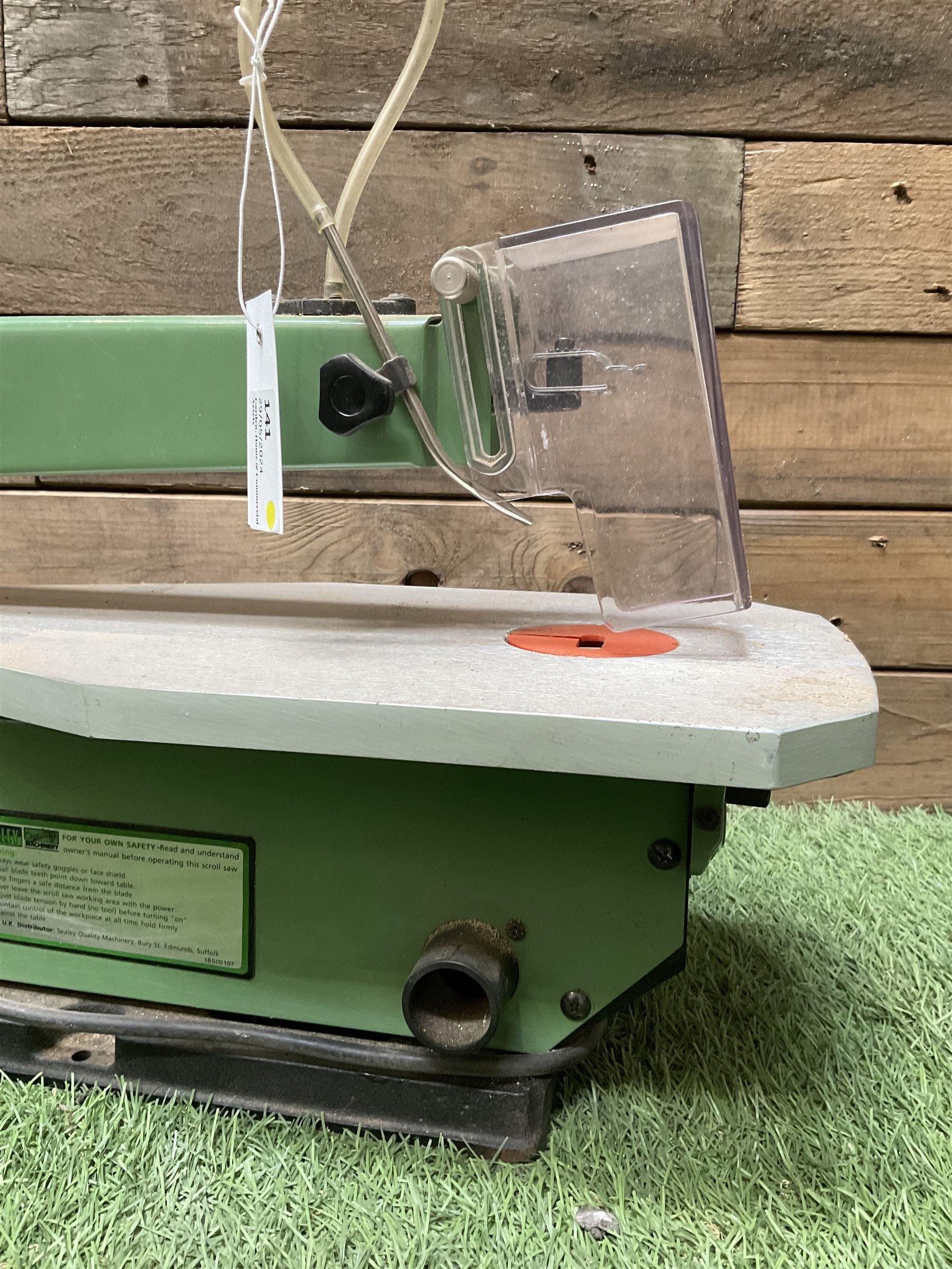 Sealey 16'' scroll saw - THIS LOT IS TO BE COLLECTED BY APPOINTMENT FROM DUGGLEBY STORAGE, GREAT HILL, EASTFIELD, SCARBOROUGH, YO11 3TX