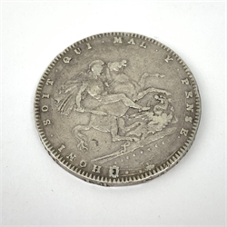 King George III 1820 crown coin