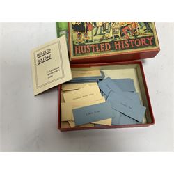 Early Midget Golf boxed game, Geographia Touring Europe and Touring Scotland map games, boxed Hustled History game by Chad Valley, etc