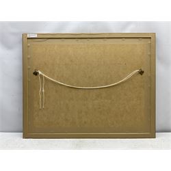 Joseph Richard Bagshawe (Staithes Group 1870-1909): Paddle Steamer and Fishing Boats moored in Whitby Harbour, watercolour signed 34cm x 51cm