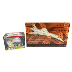 Meccano Construction Set - 'Concorde'; and Hornby Skaledale 'St. Michaels Church'; both boxed (2)