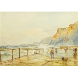  Saithes, 20th century watercolour signed and dated 1922 by Austin Smith 25cm x 36cm  