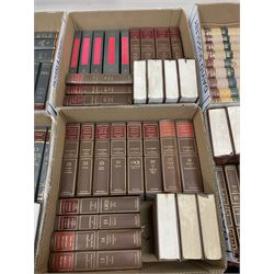 Large collection of law books, to include Halsbury’s Statutory Instruments, Atkin’s Court Forms, Halsbury’s Laws of England etc, in fourteen boxes  