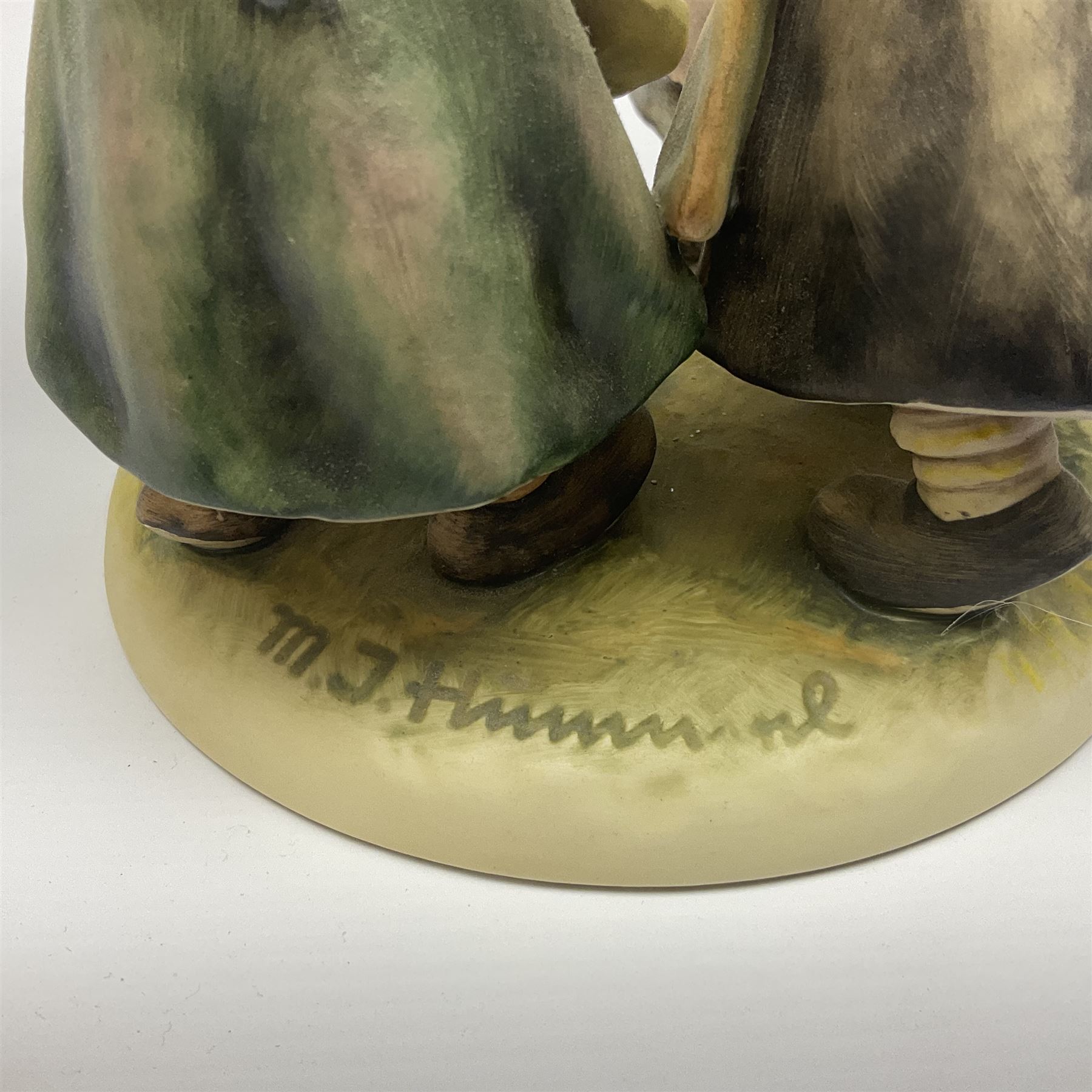 Large Hummel figure group by Goebel, Ring Around the Rosie, H19cm