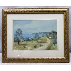Jean Pierre-Vignat (French 20th century): Coastal Landscapes, pair oils on canvas laid on to board signed 23cm x 34cm (2)