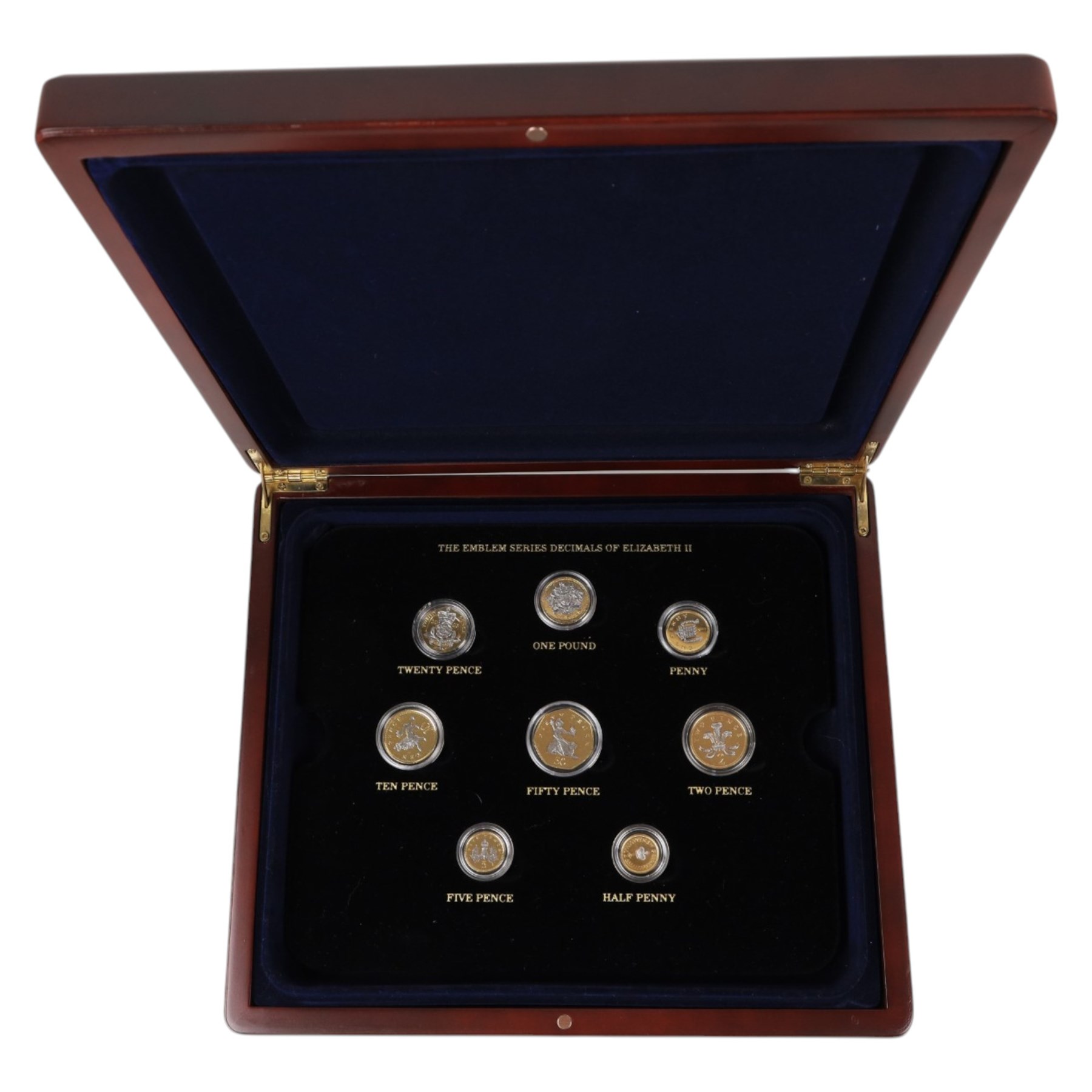 'The Royal House of Windsor' and 'Changing Face of Britain's Coinage' coin collections, issued by The London Mint Office, cased with certificates