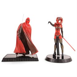 Two limited edition Gentle Giant Star Wars statues, comprising Royal Guard, limited edition no. 1389/3500, with box and Darth Talon, limited edition no. 1146/1200