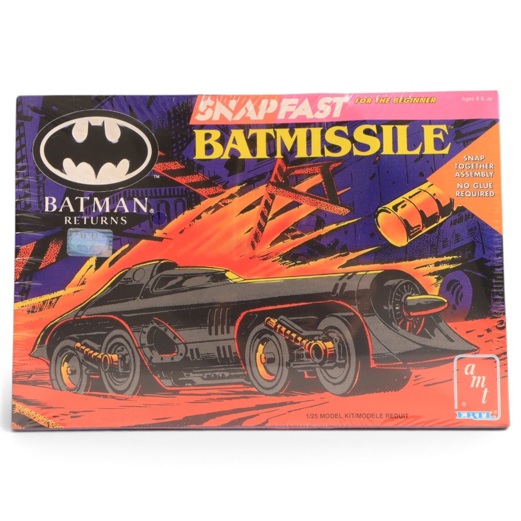 Six Batman model kits, comprising Revell Robin's Redbird, Ertl Snapfast Batmissile, Revell Batman Forever Batwing, Hasegawa Batgirl Figure, Hasegawa Mr Freeze Figure and Hasegawa Batman figure, all boxed