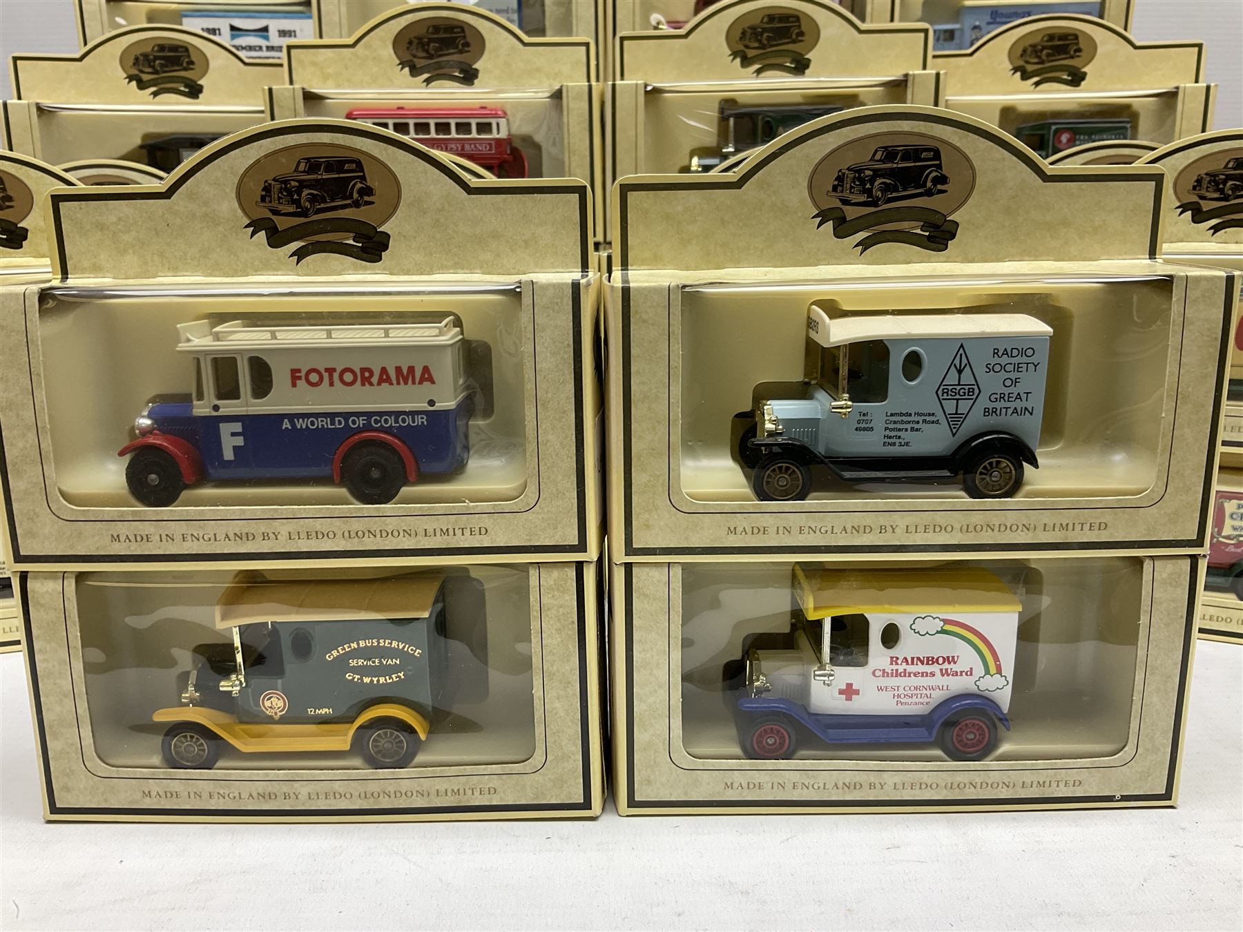Sixty-seven Lledo/ Days Gone Promotional die-cast models, all boxed (67)
