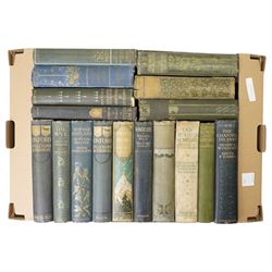 Large collection of Mortimer Menpes and AC Black travel books including notable limited and signed volumes 'Durbar' signed 888/1000, 'Paris' de-luxe edition 147/500, 'Cruikshank's Water-Colours' signed 31/300, 'Yorkshire Coast & Moorland Scenes' signed by Gordon Home 150/200 etc approx 100 volumes