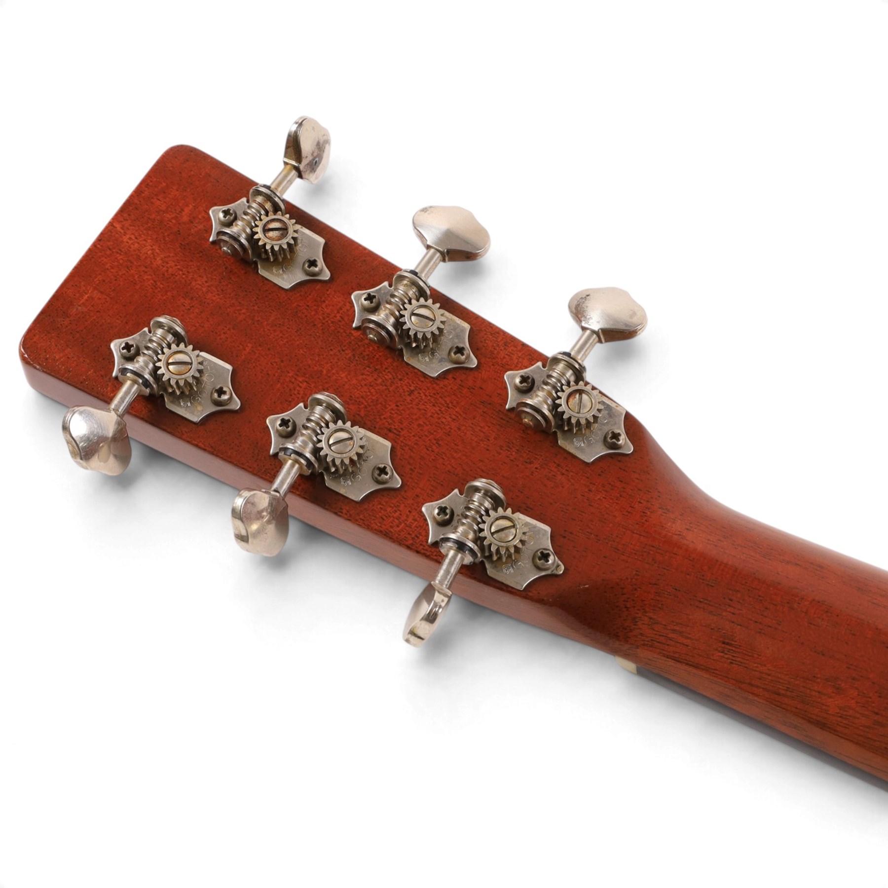 Atkin Essential Dreadnought acoustic guitar, serial no. 1875, circa 2022, signed to interior label, with light aged finish in custom TKL carry case with Atkin logo, guitar L102cm