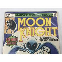 Moon Knight (1980) No. 1, British 15p price variant, direct edition 