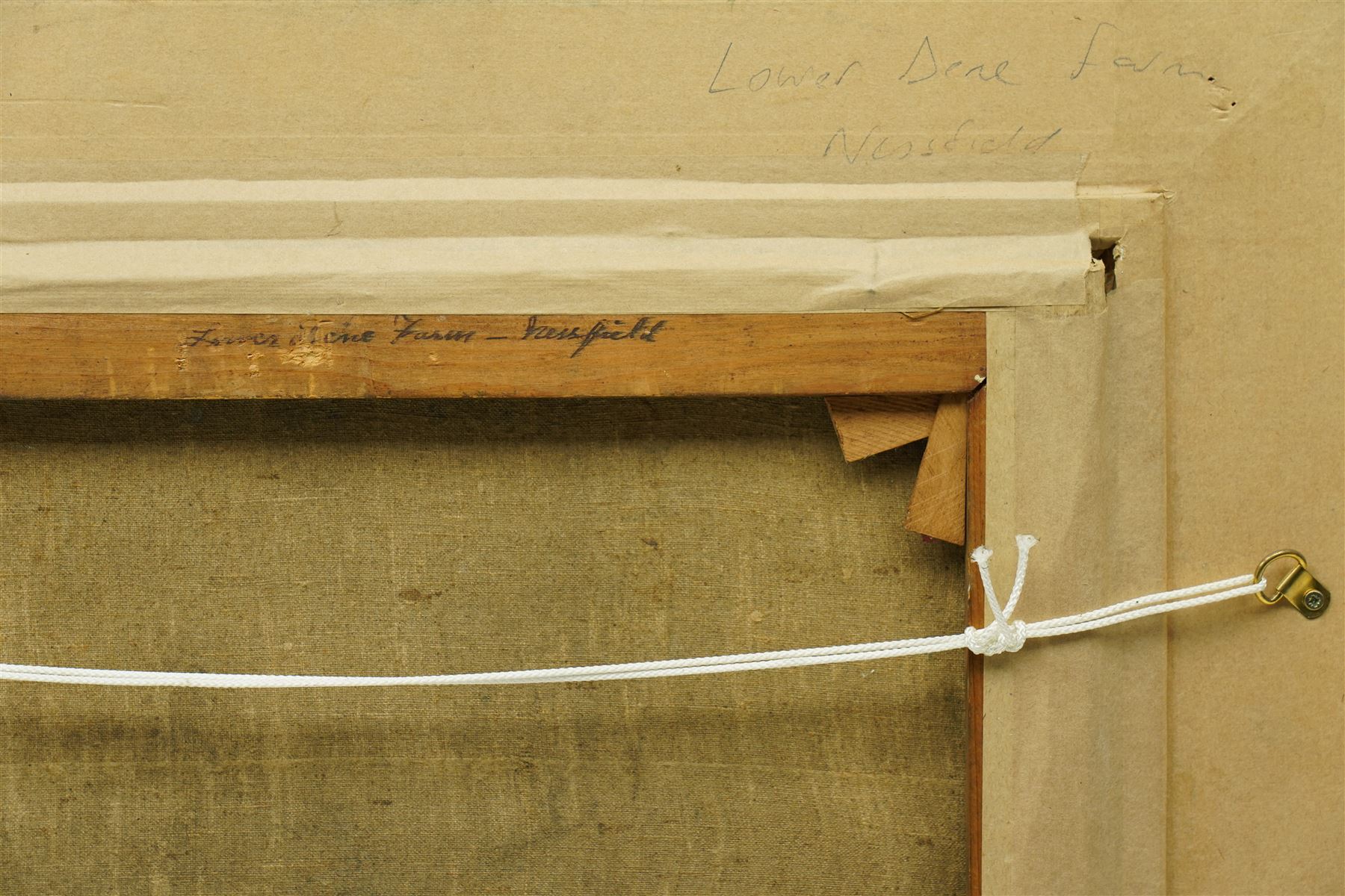 Herbert F Royle (British 1870-1958): 'Lower Dene Farm - Nesfield', oil on canvas signed, titled verso 34cm x 45cm