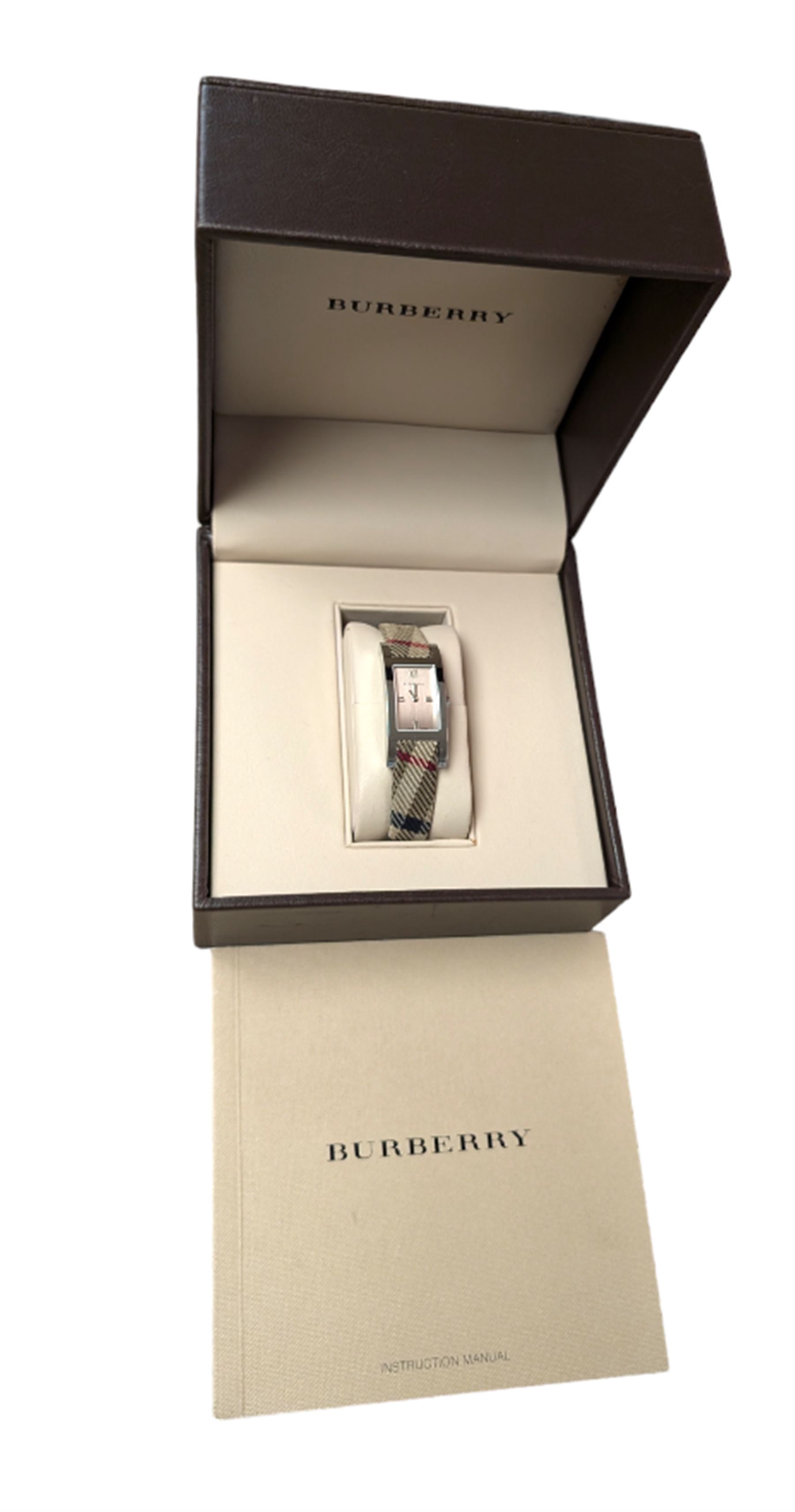 Ladies Burberry wristwatch model BU1015, boxed with instructions 