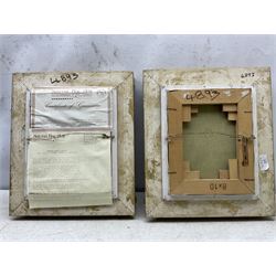 Andrew Grant Kurtis (British 1963-): Mountain and Stream, pair oils on canvas signed 24cm x 19cm (2)