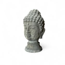 Small cast stone Thai Head