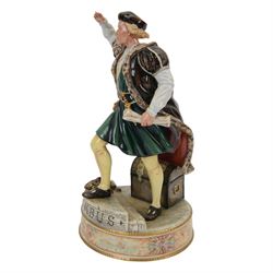 Royal Doulton, Christopher Columbus HN3392, limited edition 849/1400, with box and certificate, H30cm
