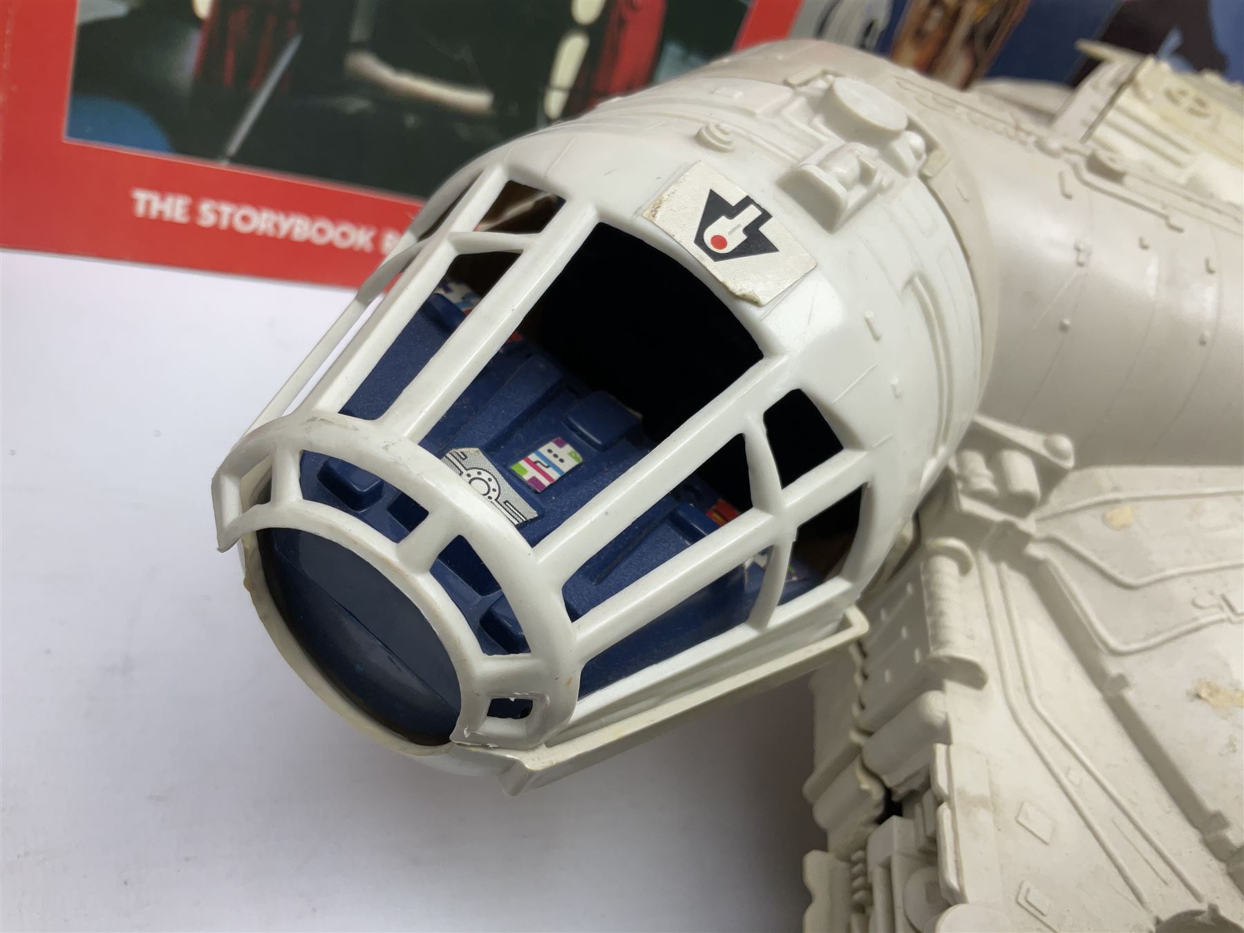 Star wars - Kenner Millenium Falcon spaceship with De Agostini boxed smaller model; X-Wing Fighter; and three story books on the original trilogy of films; together with other TV/Film related spacecraft; Mamod steam roller; assorted unboxed and playworn die-cast models etc