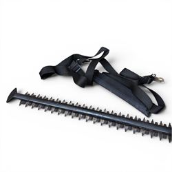 Sovereign 26cc 2 stroke petrol grass trimmer (strimmer), Parkside electric hedge trimmer and a Bosch hedge trimme