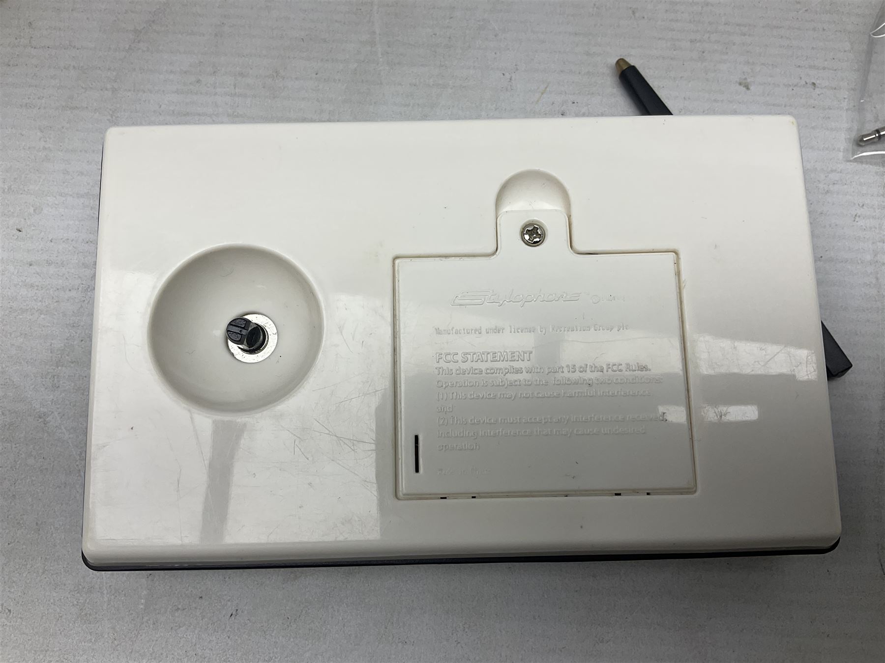 Bagpipes of Caledonia Piping Chanter Kit; Dubreq Stylophone - Pocket Electronic Organ; and Robert Frederick Harmonica; all boxed with instructions (3)