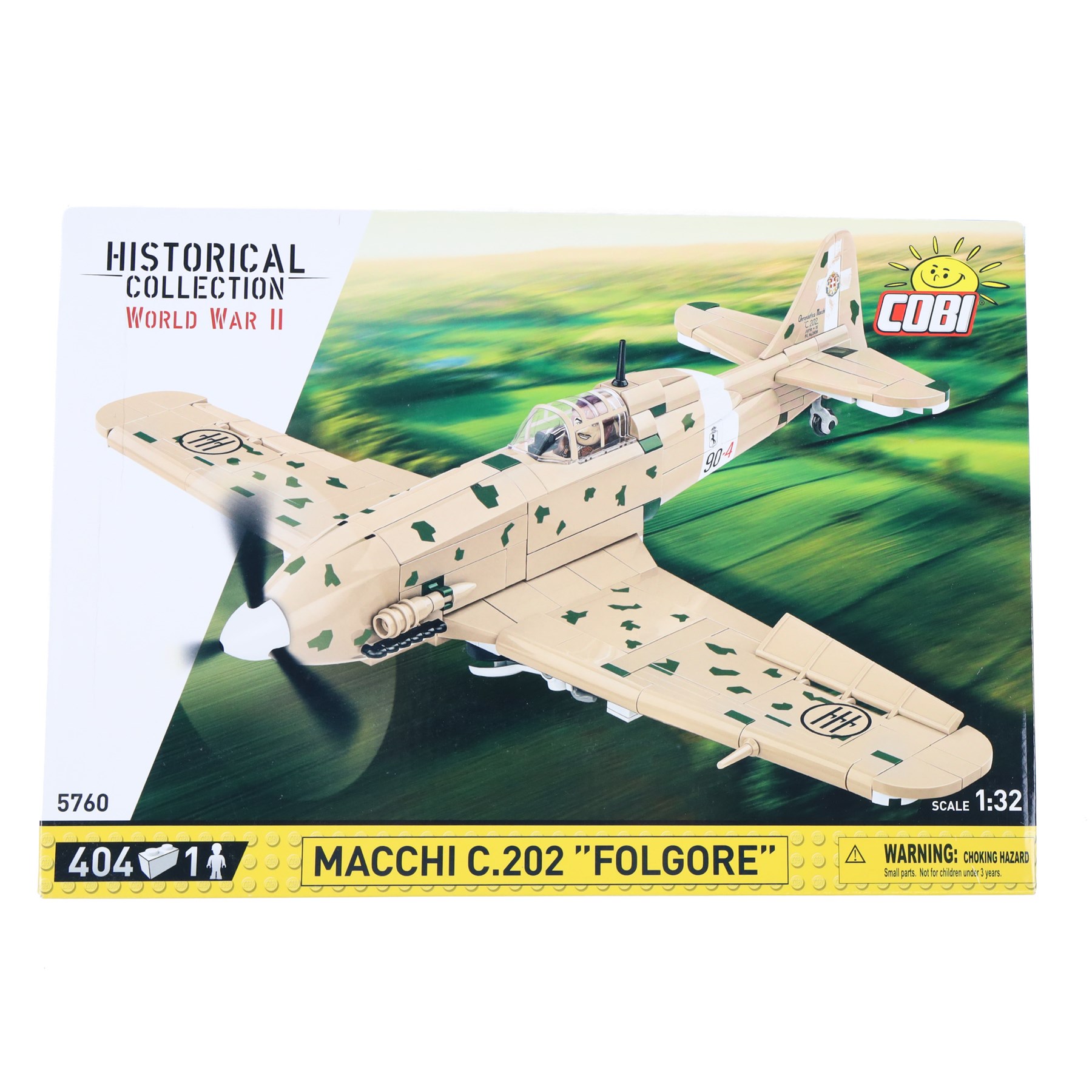 Six Cobi Bricks 1:32 and 1:35 scale Historical Collection World War II and Great War model sets, comprising no. 2996 Fokker Dr.1 'Red Baron', no. 2266 Citroen Traction 11CV BL, no. 2261 De Gaulles Horch830BL, no. 5761 Messerschmitt BF 109 G, no.5742 PZL P.11c and no. 5760 Macchi C.202 'Folgore', all boxed